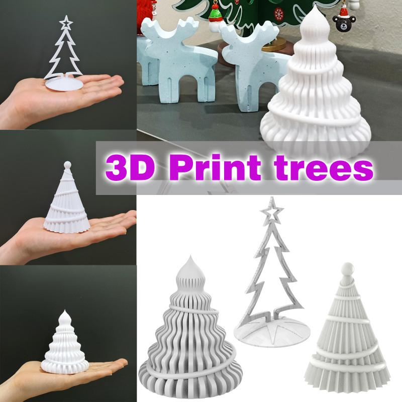 3d print pine trees 3D-printmodel .c4d .max .obj .3ds .fbx .stl .blend