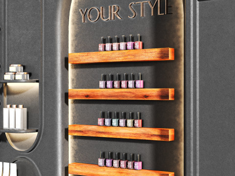 BeautySalon 017 barbershop 3D Model