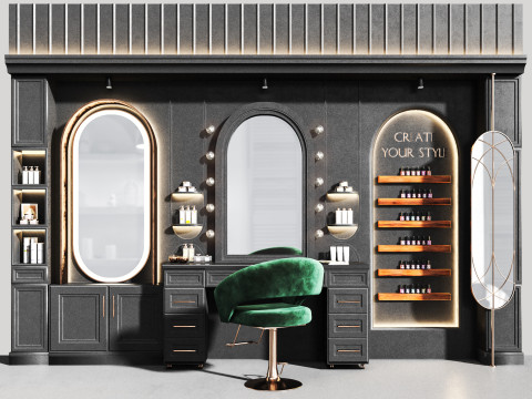 BeautySalon 017 barbershop 3D Model