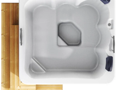 Jacuzzi 04 Spa pool Bathtub 3D Model