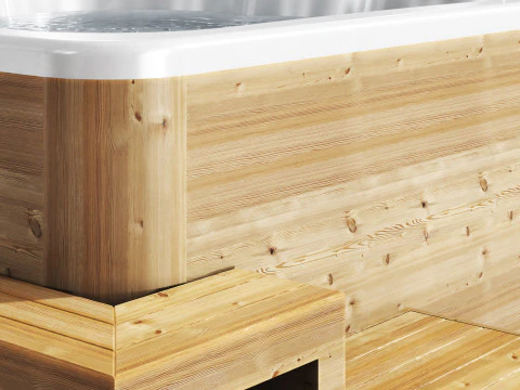 Jacuzzi 04 Spa pool Bathtub 3D Model