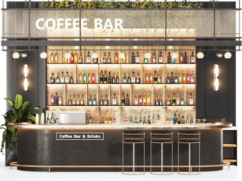 Cafe Bar 19 3D Модель