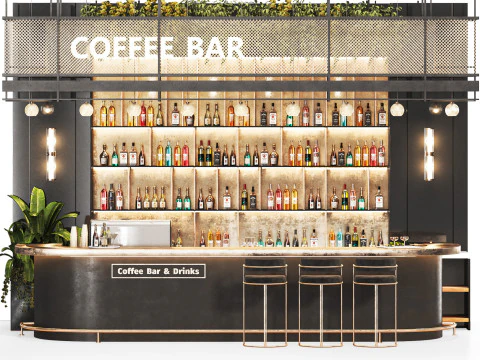 Caffetteria-Bar 19 Modello 3D