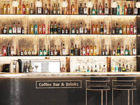 Caffetteria-Bar 19 Modello 3D