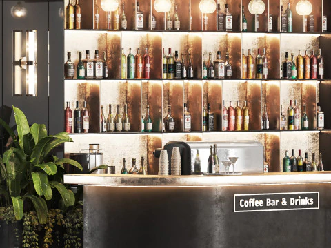 Caffetteria-Bar 19 Modello 3D