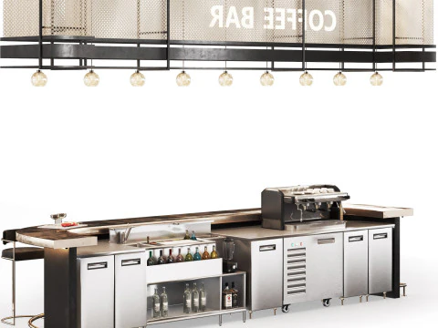 Caffetteria-Bar 19 Modello 3D