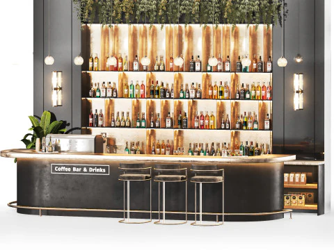 Caffetteria-Bar 19 Modello 3D