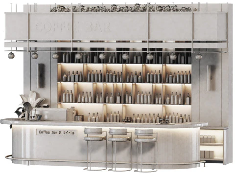 Caffetteria-Bar 19 Modello 3D