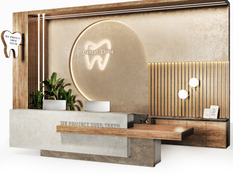 Reception15 - Dentist clinic 3D Model