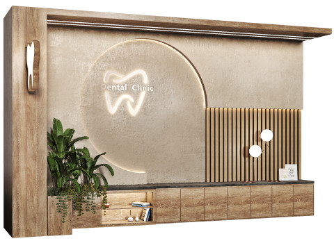 Reception15 - Dentist clinic Modelo 3D