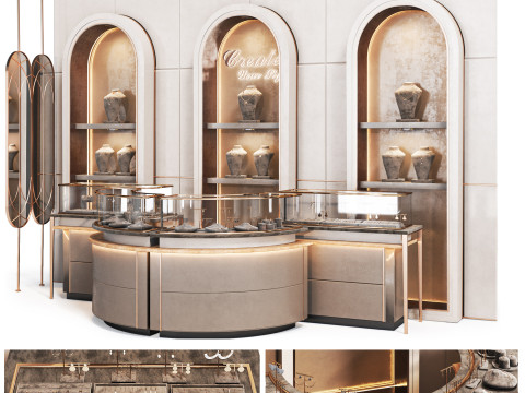 Kuyumcu 03 vitrini 3D Model