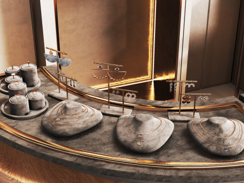 Kuyumcu 03 vitrini 3D Model