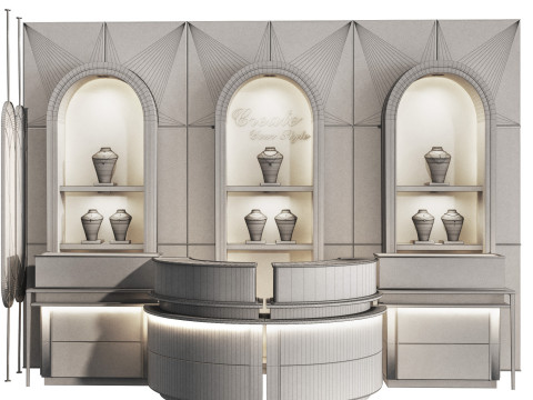 Kuyumcu 03 vitrini 3D Model