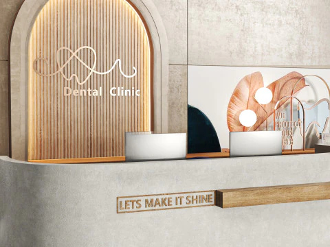 Reception 18 Dental Clinic 03 3D Model