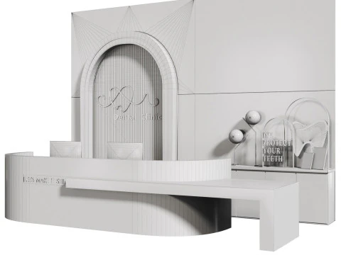 Reception 18 Dental Clinic 03 3D Model