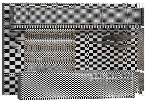 Chinese Cafe Restaurant 3D Model