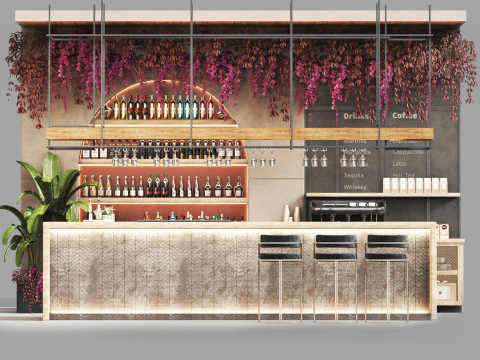 カフェレストラン26 3Dモデル