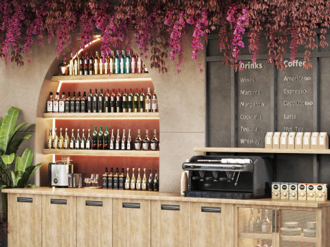 カフェレストラン26 3Dモデル