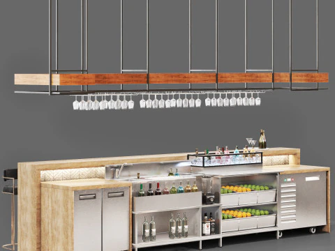 カフェレストラン26 3Dモデル