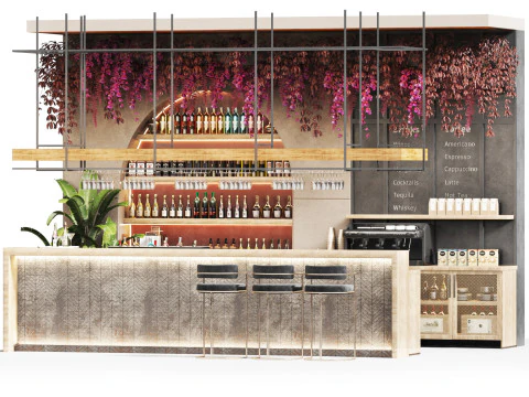 カフェレストラン26 3Dモデル