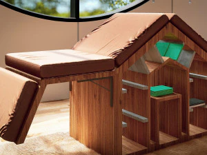 Realistisches Kissen 3D Modell