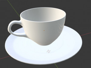a cup 3D 模型