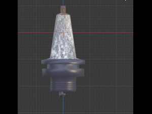 spark plug 3D मॉडल