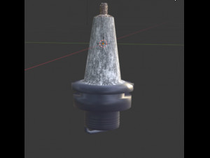 spark plug 3D मॉडल