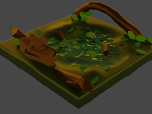 swamp Modello 3D