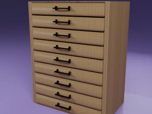 ドレッサー 3Dモデル