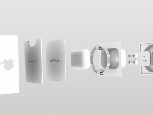 3d airpods pro box and unboxing 3D Model