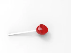 lollipop customizable 3D Model