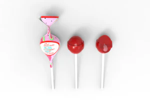 lollipop customizable 3D Model