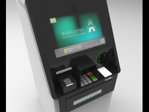 atm ncr s23 selfserv 3D-Modell