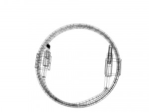 cable type c for iphone 3D 모델