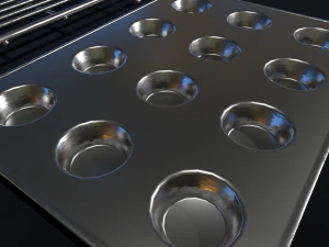 kitchen assets - pots pans etc 3D Model