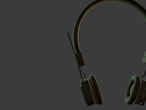 headphones 3D 모델