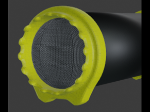 music column Modello 3D
