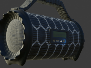 music column 3D 模型