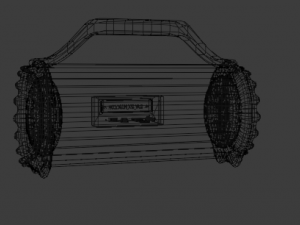 music column 3D 模型