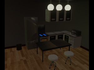 dining room Modelo 3D