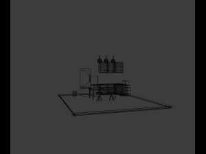 dining room Modelo 3D