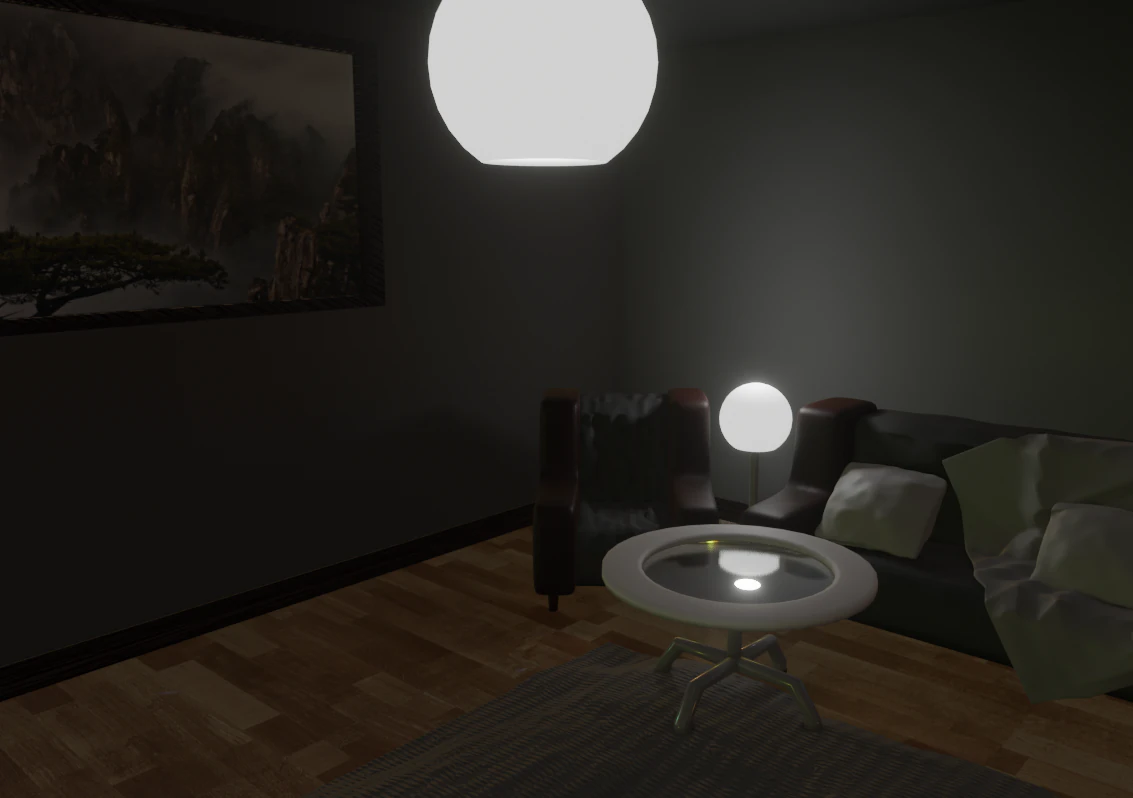 sal&atilde;o Modelo 3D .c4d .max .obj .3ds .fbx .stl .blend 