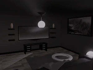 sal&atilde;o Modelo 3D