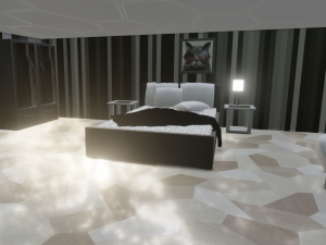 bedroom 3Dモデル