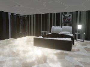 bedroom 3Dモデル