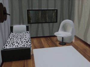 bedroom childrens room 3D Model