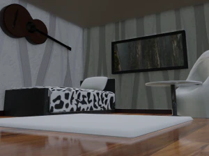 bedroom childrens room 3D Model