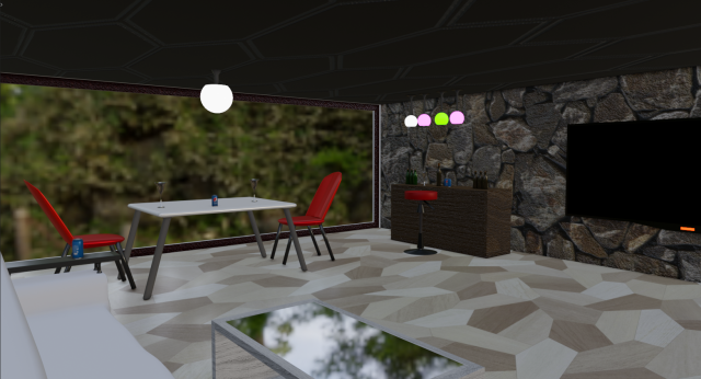 barhall 3D Model .c4d .max .obj .3ds .fbx .stl .blend 