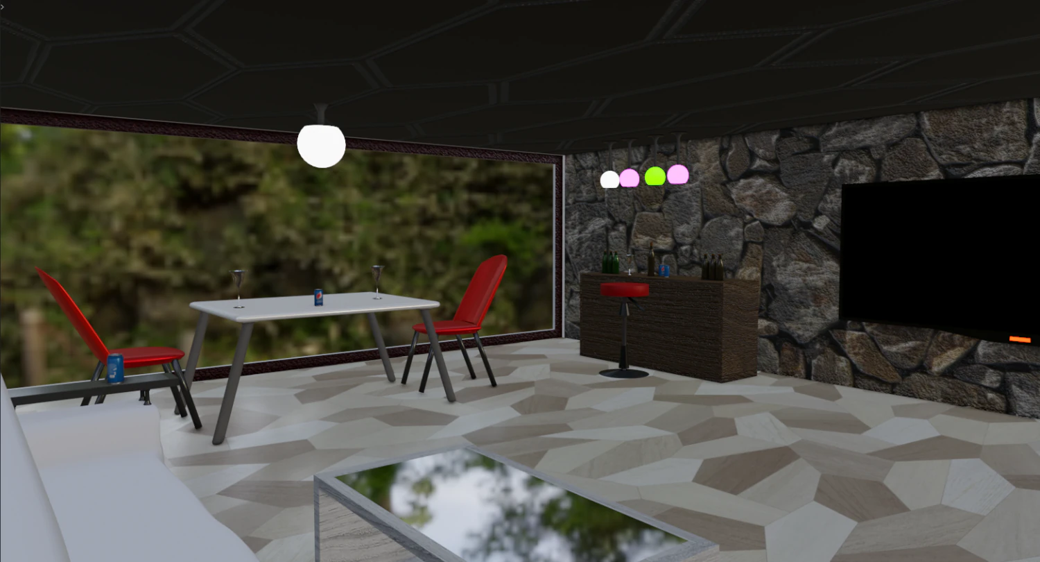 barhall 3D Model .c4d .max .obj .3ds .fbx .stl .blend 